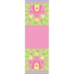 Princess Fairytale Castle Plastic Tablecover